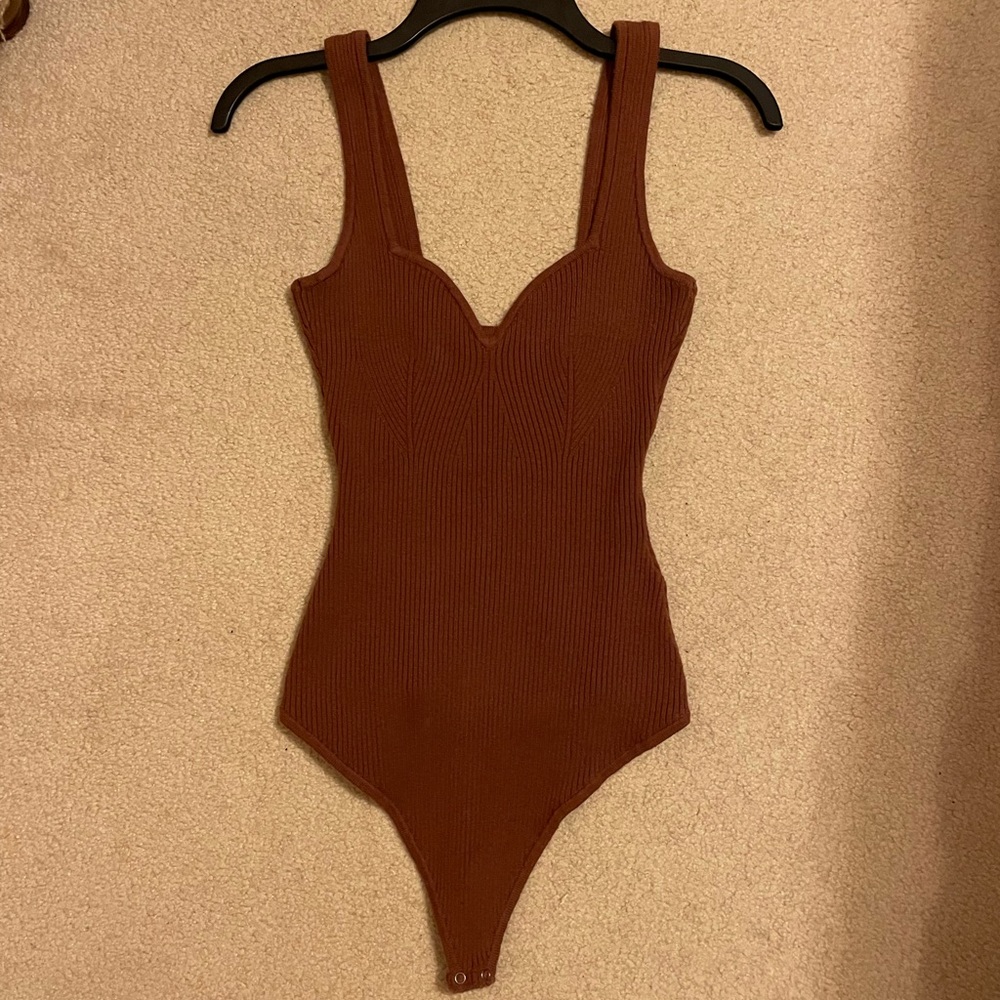 Brown Abercrombie&Fitch sweater body suit